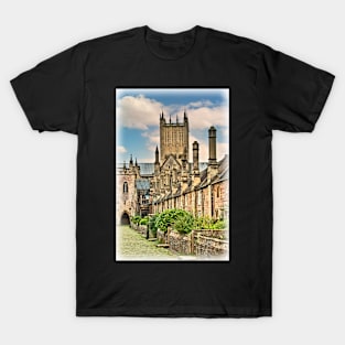 Wells Cathedral and Vicars Close T-Shirt